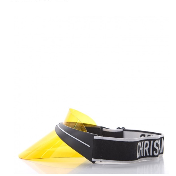 New authentic Dior yellow visors in a box and certificate. - Picture 3 of 5